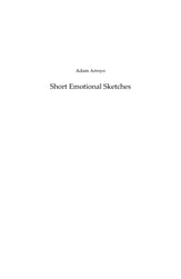 Short Emotional Sketches Orchestra sheet music cover